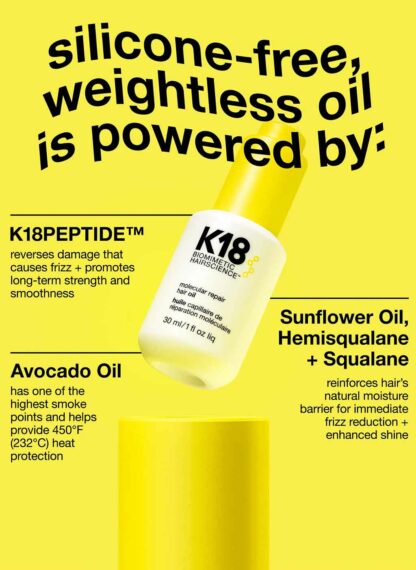 Molecular Repair Hair Oil 10ml - Image 4