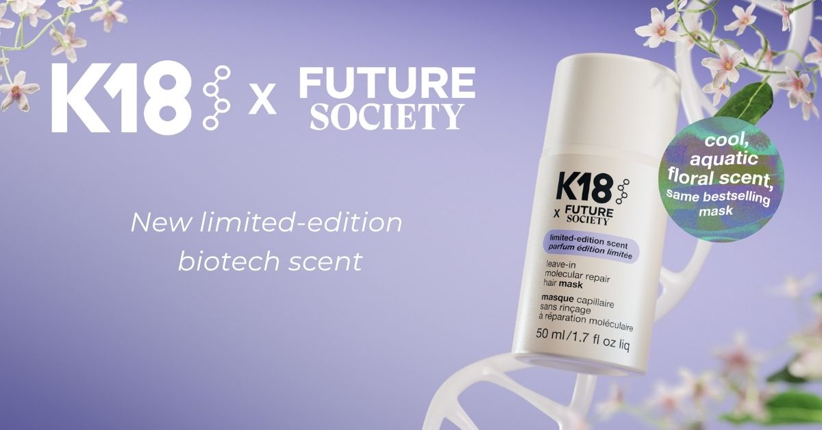 K18 x Future Society Limited Edition Leave-in μοριακή μάσκα αναδόμησης 50ml