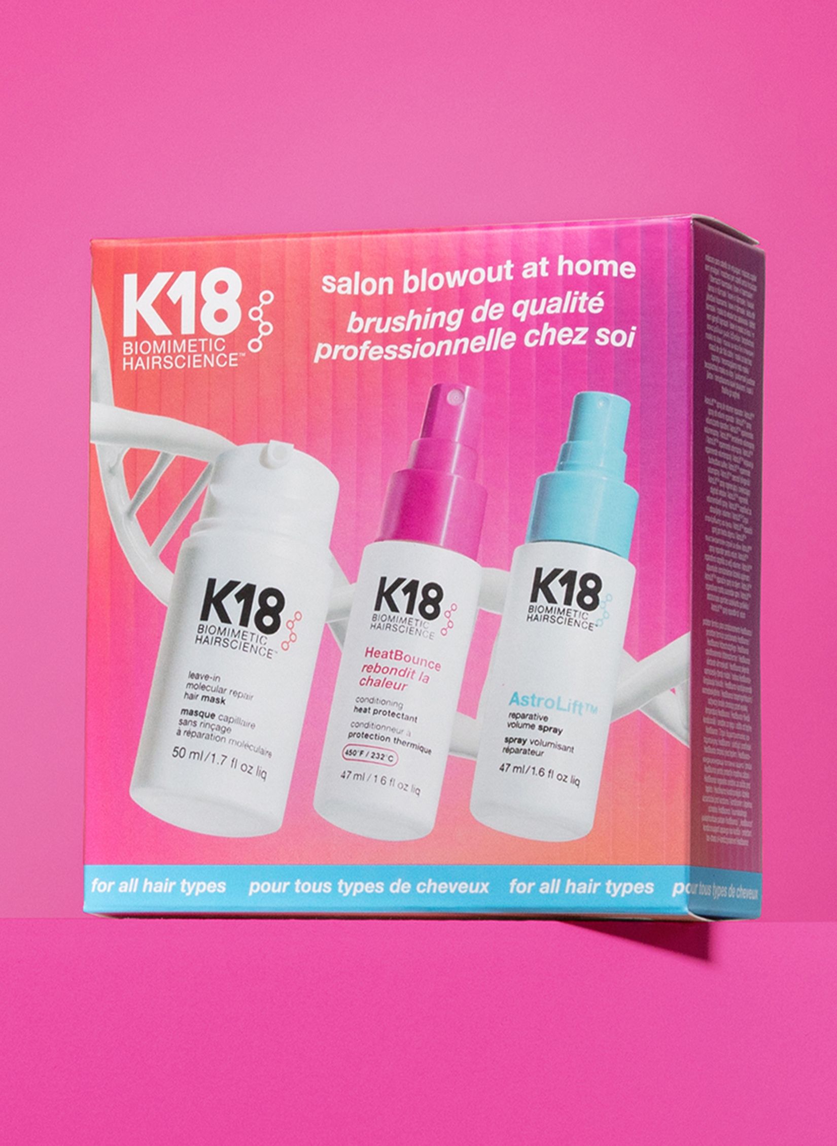 Salon blow out at home set