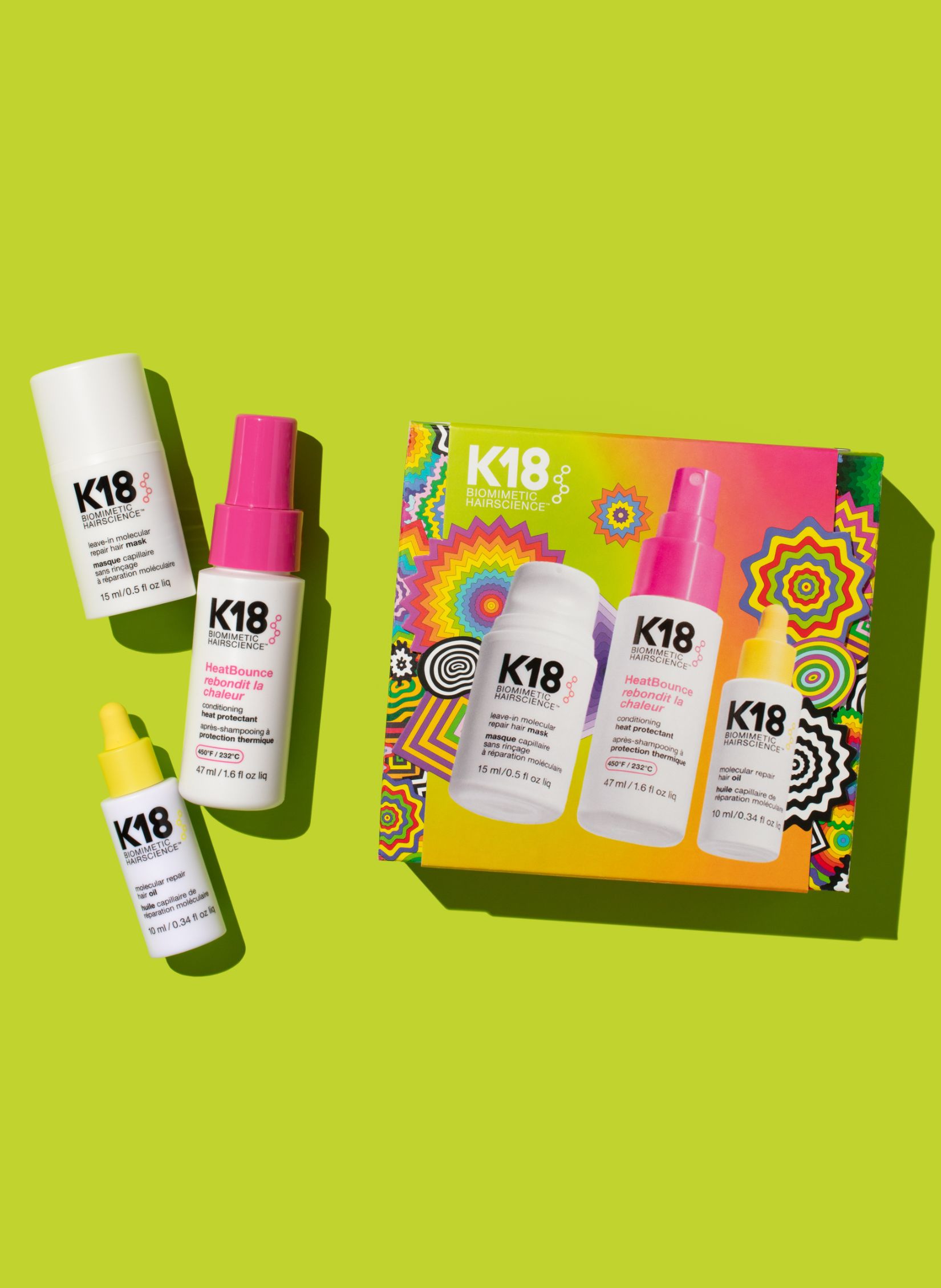 Holiday 2026 Kit 2 (Mask 15ml, HeatBounce 47ml & Hair Oil 10ml) - Image 2